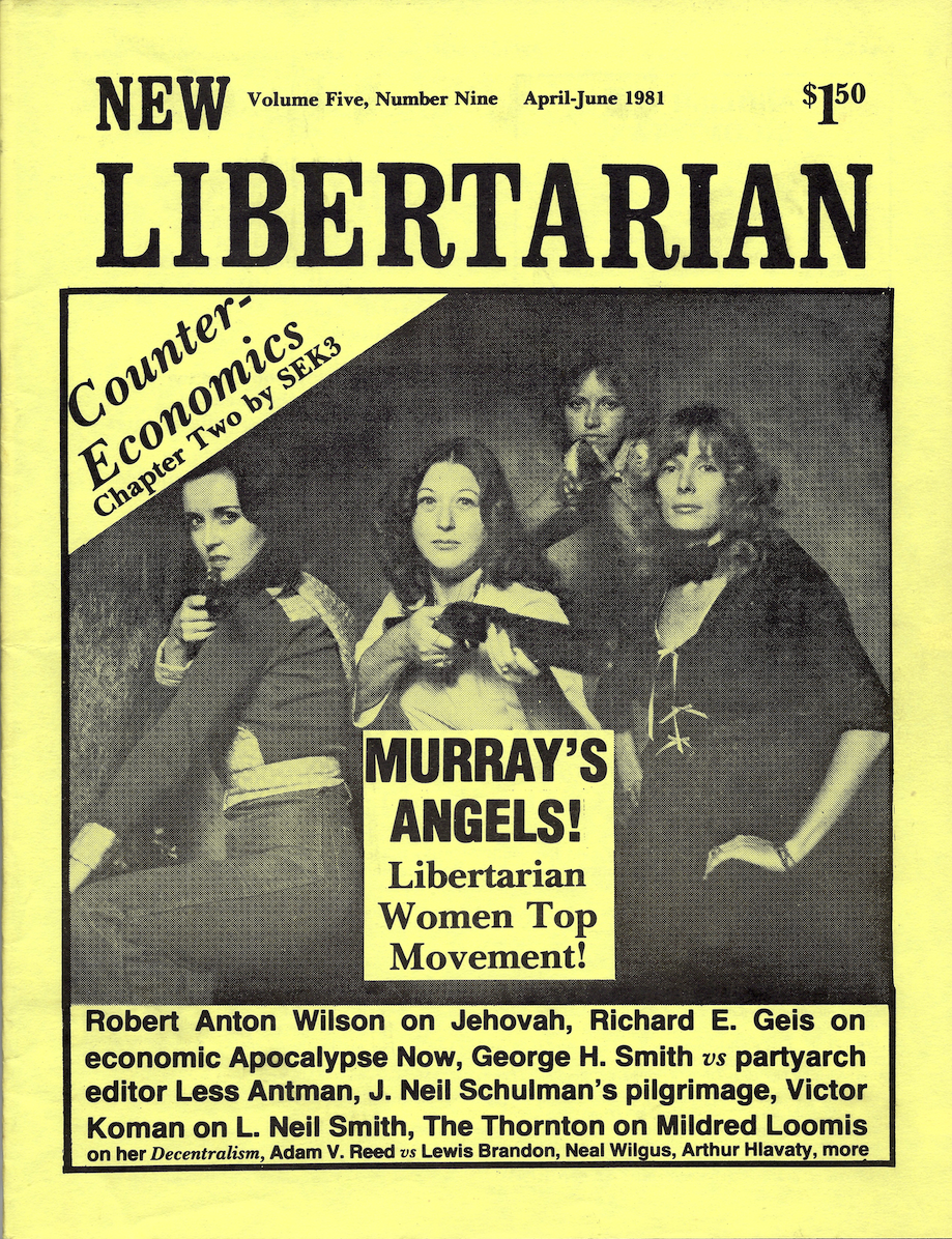 Cover of New Libertarian Volume 4 Number 9