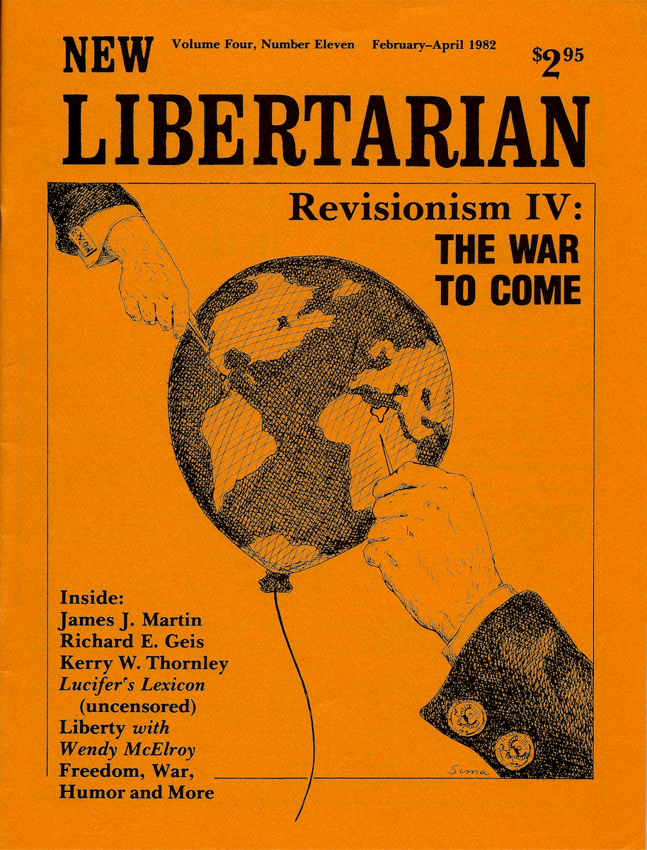 Cover of New Libertarian Volume 4 Number 11